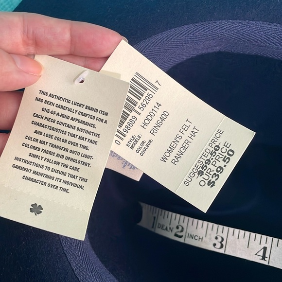 Lucky Brand wool felt ranger hat - Picture 9 of 16